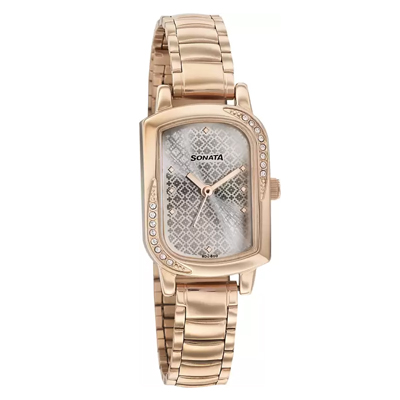 "Sonata Ladies Watch 87001WM03 - Click here to View more details about this Product